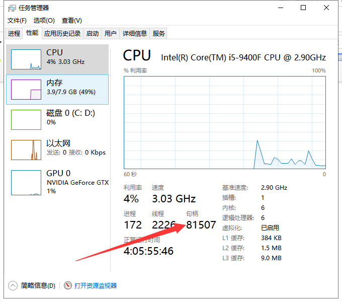 Win10 20H2系統顯示系統資源不足怎么辦？