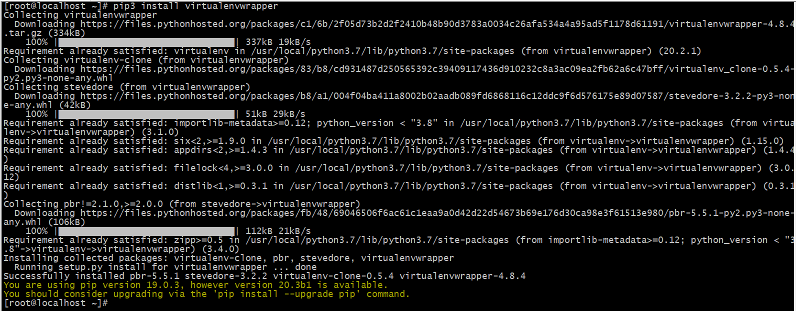 Python虛擬環境virtualenv創建及使用過程圖解