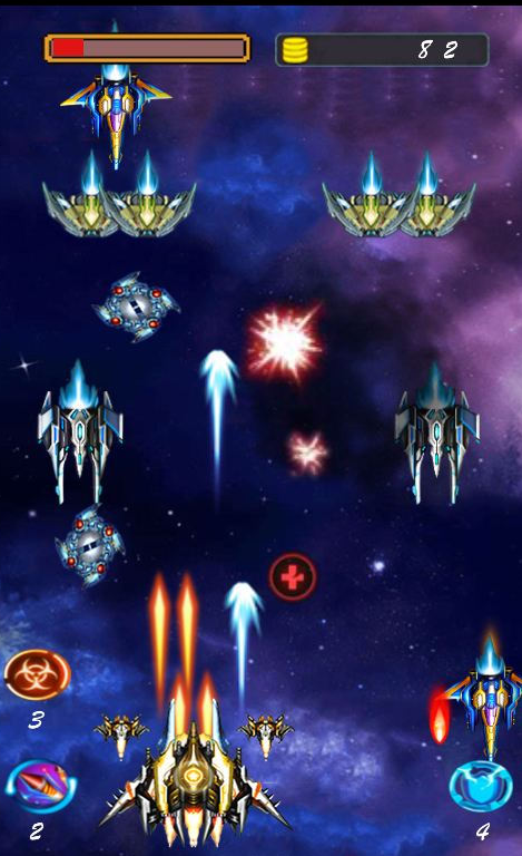 python飛機(jī)大戰(zhàn)游戲?qū)嵗v解