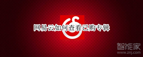 網易云如何查看已購專輯