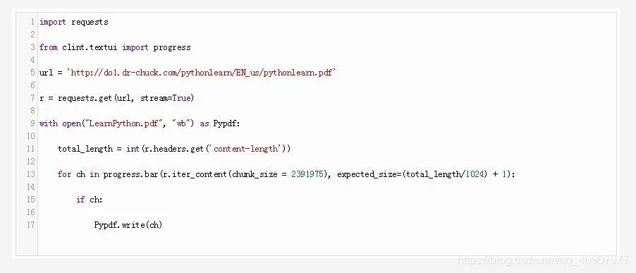 Python下載的11種姿勢(shì)(小結(jié))
