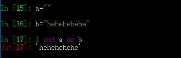 通過實例解析python and和or使用方法