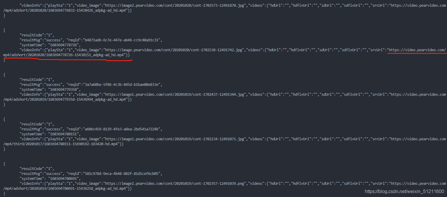 基于python爬取梨視頻實現過程解析