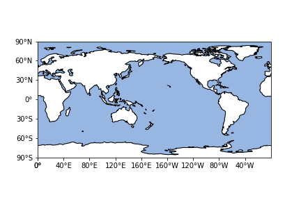 python Cartopy的基礎使用詳解