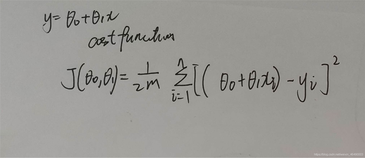 python 還原梯度下降算法實現一維線性回歸