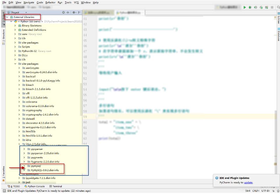 Python使用pycharm導入pymysql教程