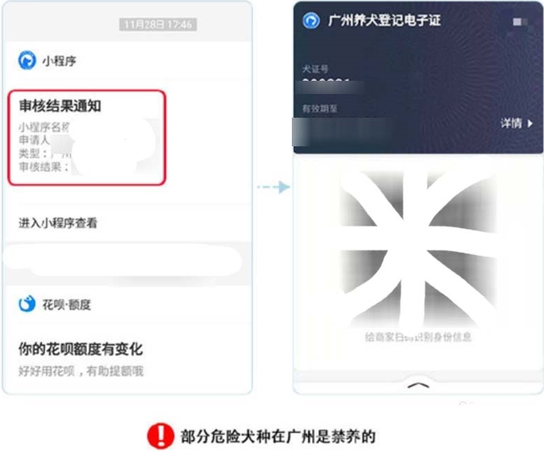 如何使用支付寶辦狗證 使用支付寶刷臉辦狗證的方法