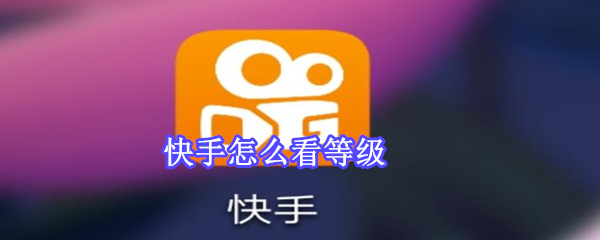 快手怎么看等級(jí)