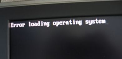 U盤重裝Win10系統(tǒng)顯示error loading operating怎么辦？