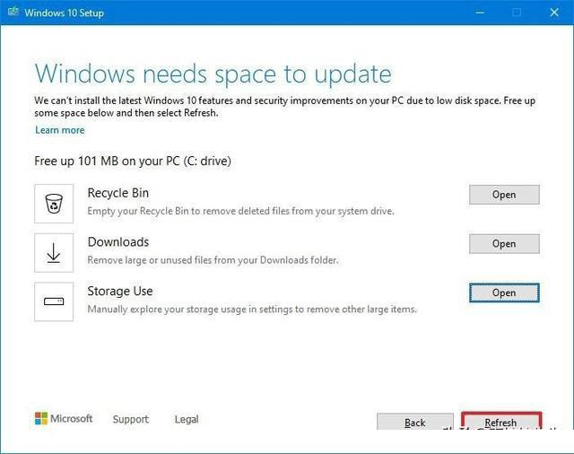 空間不夠怎么安裝Win10更新？