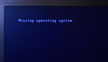 Win7旗艦版電腦開機顯示missing operating system怎么辦？