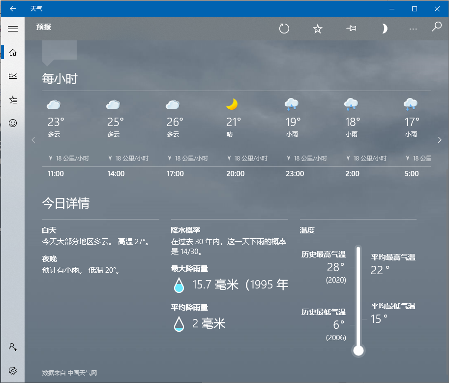 Win10系統怎么設置桌面時間日期和天氣顯示？