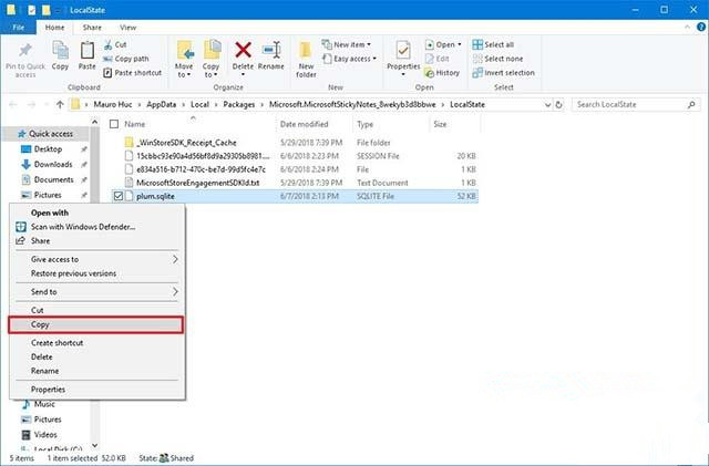 Win10系統(tǒng)如何創(chuàng)建粘滯便箋備份？