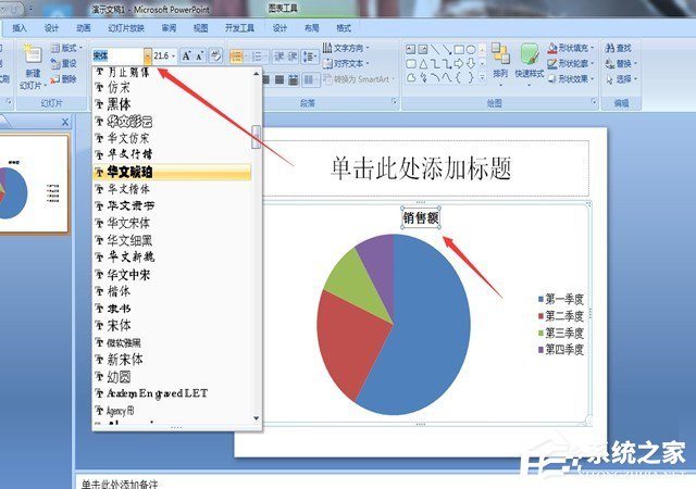在PPT中怎么制作圖表?PPT制作圖表的方法