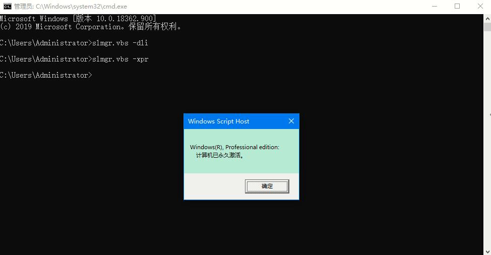 Win10專業版如何用命令來查看激活信息?