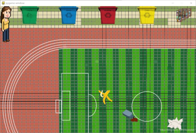使用pygame實現(xiàn)垃圾分類小游戲功能(已獲校級二等獎)