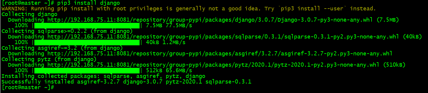 基于nexus3配置Python倉庫過程詳解