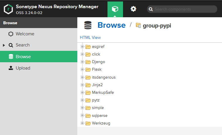 基于nexus3配置Python倉庫過程詳解