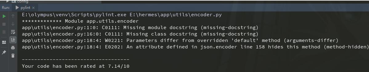 使用pycharm和pylint檢查python代碼規范操作