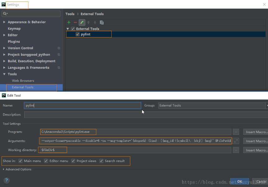 使用pycharm和pylint檢查python代碼規范操作