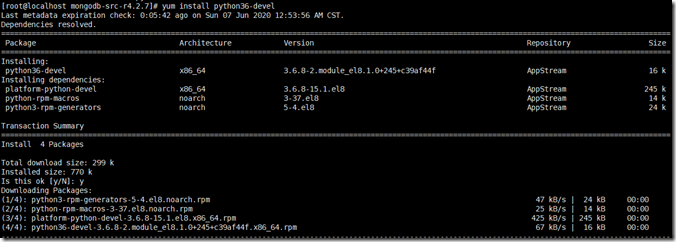 Python devel安裝失敗問題解決方案