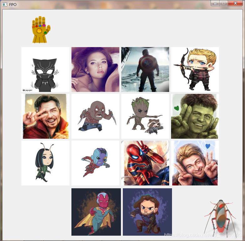 Python+PyQt5實(shí)現(xiàn)滅霸響指功能
