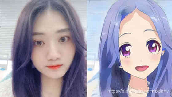 python實現人像動漫化的示例代碼