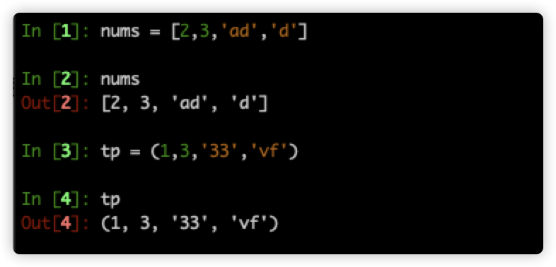 簡單了解python列表和元組的區別
