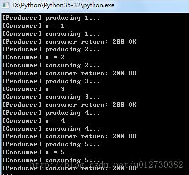 Python 中由 yield 實現(xiàn)異步操作