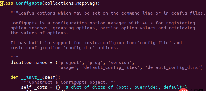 python - oslo_config
