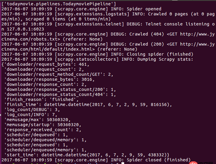python - scrapy無法爬取數據，并且不能創建txt文件