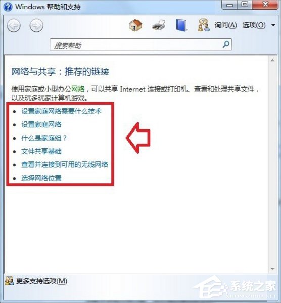 Windows7系統幫助和支持怎么使用？