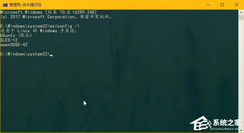 Windows10如何在WSL中設置默認的Linux發行版?