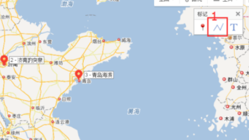 電腦版百度地圖制作多地點路線圖步驟分享