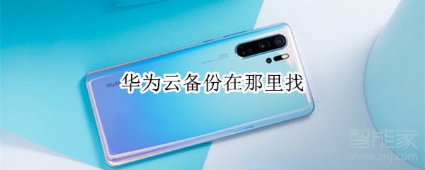 華為云備份在那里找