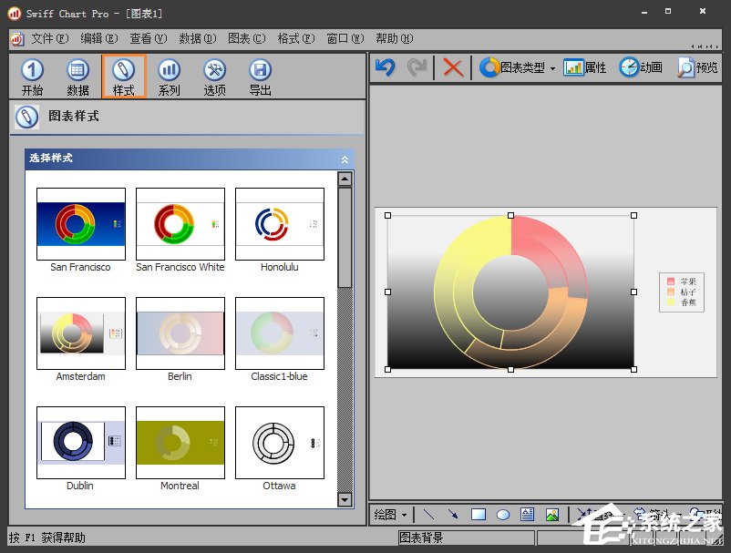 如何使用SwiffChart制作PPT動畫圖表？