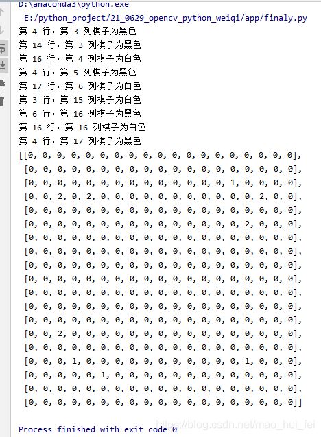 基于python定位棋子位置及識別棋子顏色
