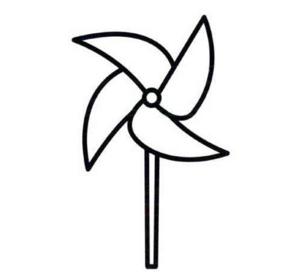 qq畫圖紅包風車怎么畫 QQ畫圖紅包風車最簡畫法分享