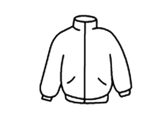 qq畫圖紅包夾克衫怎么畫 畫圖紅包夾克衫最簡畫法