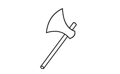 QQ畫圖紅包怎么畫斧頭 QQ畫圖紅包斧頭畫法一覽