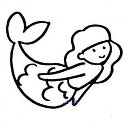 QQ畫圖紅包怎么畫美人魚 QQ畫圖紅包美人魚畫法一覽