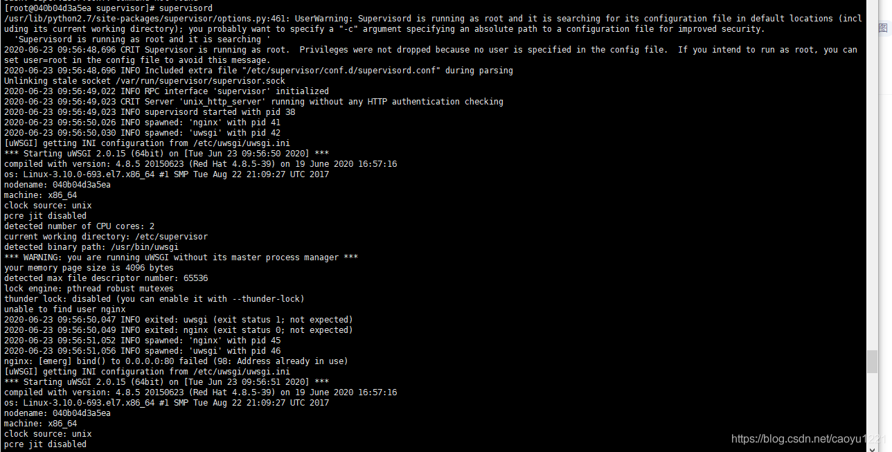 Docker構(gòu)建python Flask+ nginx+uwsgi容器