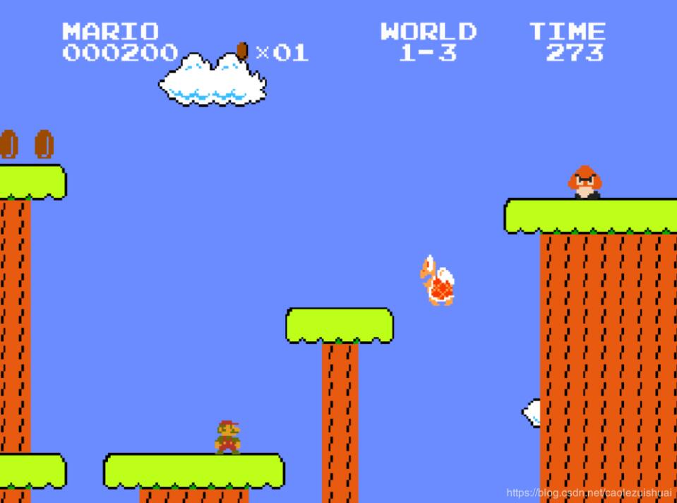 python實(shí)現(xiàn)超級(jí)馬里奧