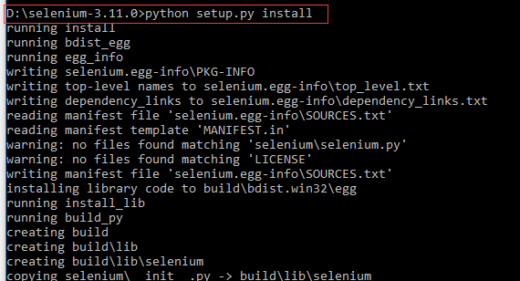 詳解python環(huán)境安裝selenium和手動(dòng)下載安裝selenium的方法