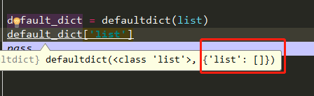 Python dict和defaultdict使用實(shí)例解析
