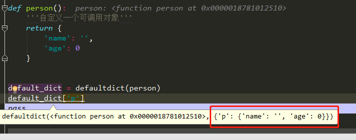 Python dict和defaultdict使用實(shí)例解析