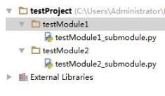 Pycharm+Python工程,引用子模塊的實現