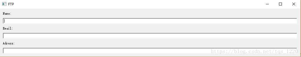 python GUI庫圖形界面開發(fā)之PyQt5表單布局控件QFormLayout詳細(xì)使用方法與實(shí)例
