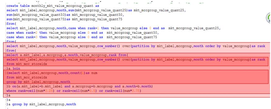 python多維數(shù)組分位數(shù)的求取方式
