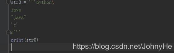 Python如何實現在字符串里嵌入雙引號或者單引號